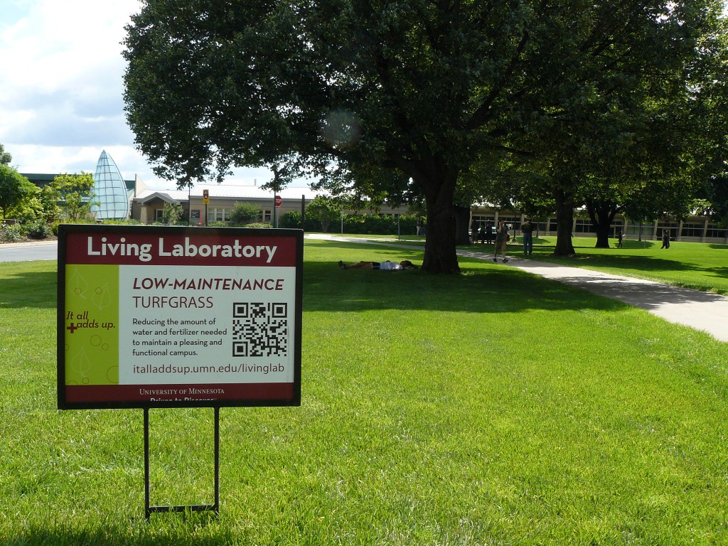Living Lab sign